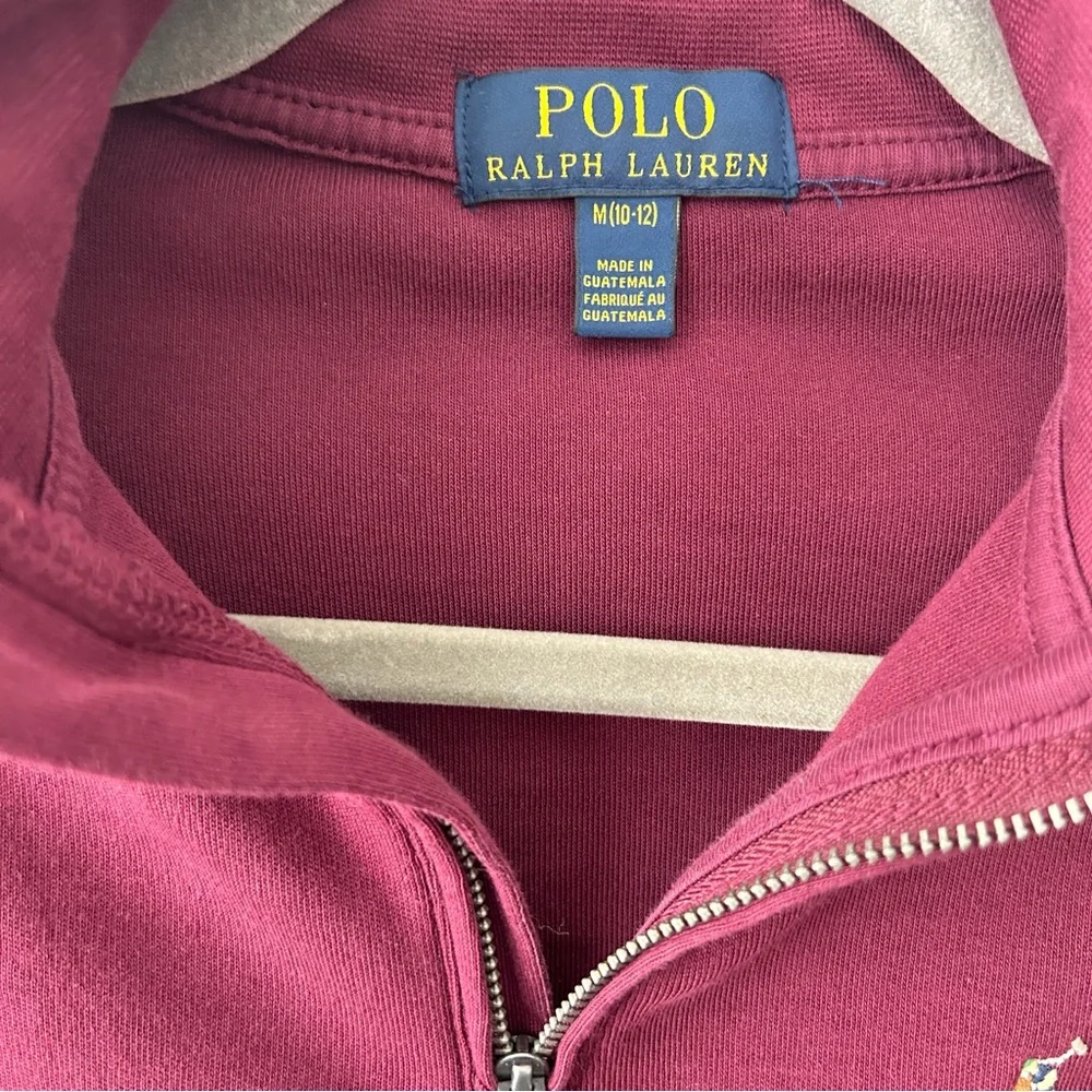 Polo Ralph Lauren Boys Bundle – 1/4 Zip‎ Pullover & Khaki Pants size 12